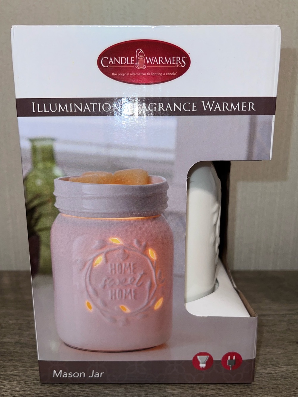Mason Jar Fragrance Wax Warmer